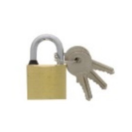 Allied International 1 1/4 Inch Solid Brass Padlock 156345